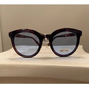 Vintage City Shades Oversized Cateye Tortoise Sunglasses